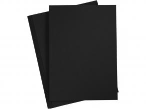 Fekete kartonpapír - A4