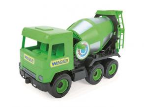 Middle Truck: Betonkeverő autó 43cm zöld - Wader