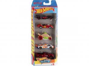 Hot Wheels: Let's Race 5db-os kisautó szett 1/64 - Mattel
