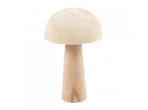 Fából készült gomba, 14cm