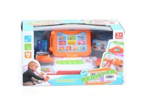 Fiús pénztárgép vonalkód olvasóval, fénnyel és hanggal