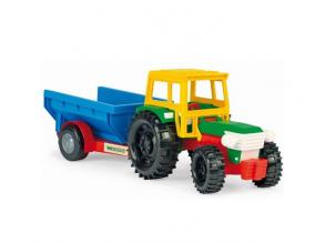 Traktor billenős pótkocsival 38,5cm - Wader