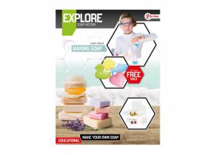 Explore Factory: Szappankészítő tudományos szett