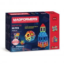 Magformers mágneses építőjáték szett, 50 db-os