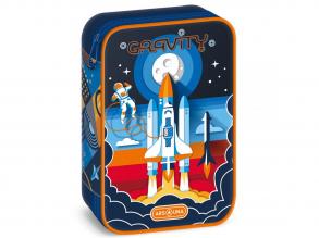 Ars Una: Gravity űrhajós többszintes tolltartó 15,5x22,5x4,5cm