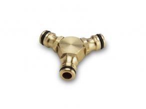 Kaercher Réz tömlőcsatlakozó, 3 utas