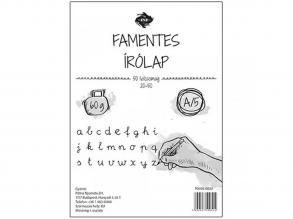 Famentes írólap A/5 50db-os csomag