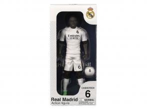 Real Madrid Eduardo Camavinga futballfigurája, 20 cm