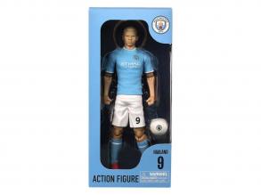 Manchester City futballfigura Erling Haaland, 20 cm