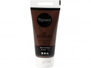 Pigment Art akrilfesték, 75 ml - Burnt Umber barna