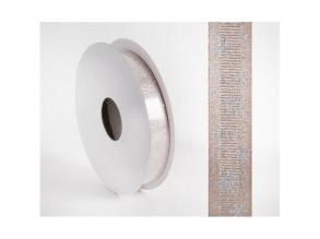 IRIS szalag hópihés arany 15mm/10méter