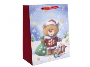 Iris maci+ajándékok papírtasak matt 18*23 cm