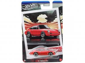 Hot Wheels: Vintage 67 Porsche 911 R piros kisautó 1/64 - Mattel