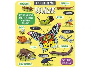 Kis felfedezők - Bogarak interaktív könyv