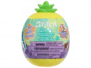 Disney Stitch mini meglepetés figura ananász formájú kapszulában 4. széria 1db