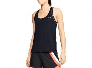 Knockout Tank Under Armour női fekete színű training atléta
