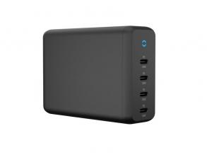 AVAX DC637 DESKY+ 200W GaN 4xType C (PD 3.0) gyorstöltő elosztó