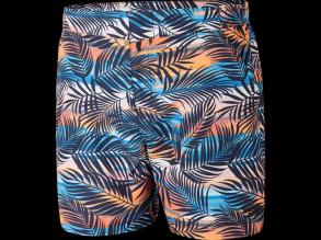 Vintage Paradise 16 Speedo férfi kék/mangó mintás színű úszó rövid nadrág