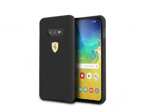 Ferrari Samsung S10 Plus SF szilikon fekete tok