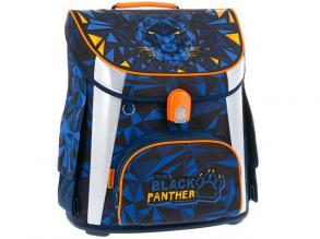 Ars Una: Black Panther mágneszáras iskolatáska, hátizsák 33x41x24cm