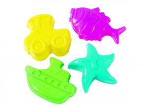 Homokozó formák 4db - D-Toys