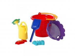 Homokozó szett kis kannával - D-Toys