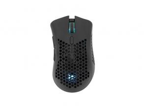 White Shark LIONEL WGM-5012B vezeték nélküli fekete gamer egér