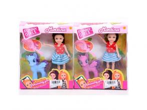 Martina baba pónival kétféle változatban