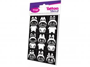 TyToo: Labubu csillámtetoválás szett 9db