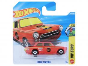 Hot Wheels: Lotus Cortina piros kisautó 1/64 - Mattel