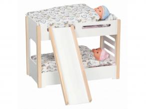 Goki fa bábos emeletes ágy csúszdával