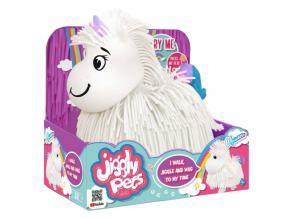 Jiggly Pets Elektronikus futó egyszarvú, fehér
