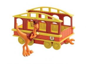 T-Rex Expressz: Kalauz dinó vasúti kocsival