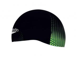 Fastskin Speedo unisex fekete/neon sárga színű versenyúszó úszósapka