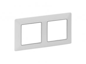 Legrand 754032 Valena Life fehérkróm 2-es keret