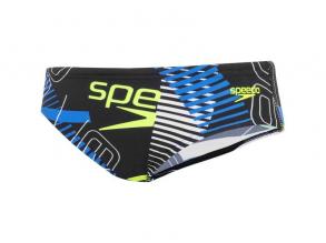 Allover 6.5Cm Brief Speedo fiú fekete/kék/sárga színű úszónadrág