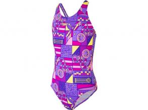 Wet Alv Splashback Speedo lány lila színes színű úszódressz