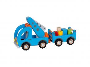 Goki fa vontató pótkocsival