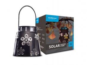 LED lámpatest , asztali lámpás , napelemes , akasztós , 11 cm , meleg fehér , IP44 , Modee