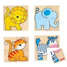 Állatok puzzle, 20 darabos