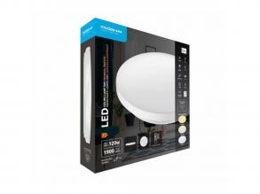 Modee Mennyezeti LED Lámpa (switch) 18W 3CCT D310x55mm SW1 (1900 lumen) ERP