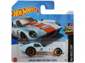 Hot Wheels: Shelby Cobra Daytona türkizkék kisautó 1/64 - Mattel