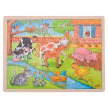 Farm fa puzzle, 48 darabos