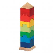Fa torony puzzle