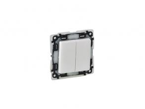 Legrand 752155 Valena Life IP44 fehér csillárkapcsoló