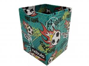 Nebulo: Asztali írószertartó pohár Focis