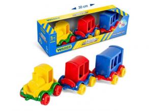 Kid Cars Vonatok 3db-os szett - Wader