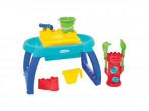 Homokozós és vizes játékasztal