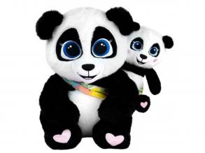 HuggyLuv: Panda Mama & BaoBao interaktív plüss
