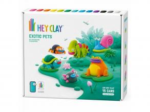 Hey Clay: Egzotikus állatok nagy gyurmaszett telefonos applikációval